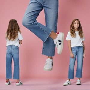 NWT DL1961 Girls Relaxed Fit Emie Straight Jeans High Rise Size 14